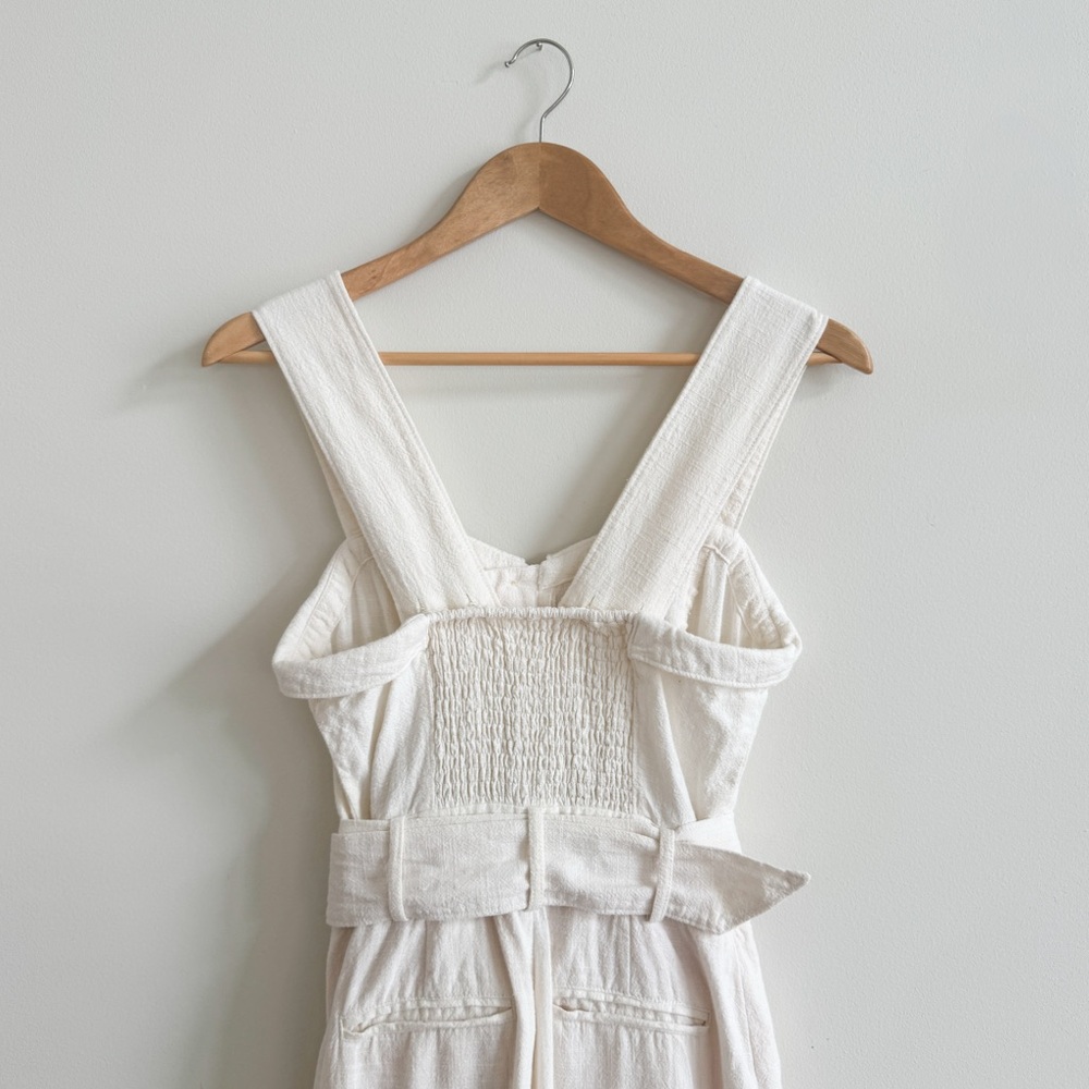 ANTHROPOLOGIE • Cape Code Jumpsuit in Ivory - Picture 10 of 15